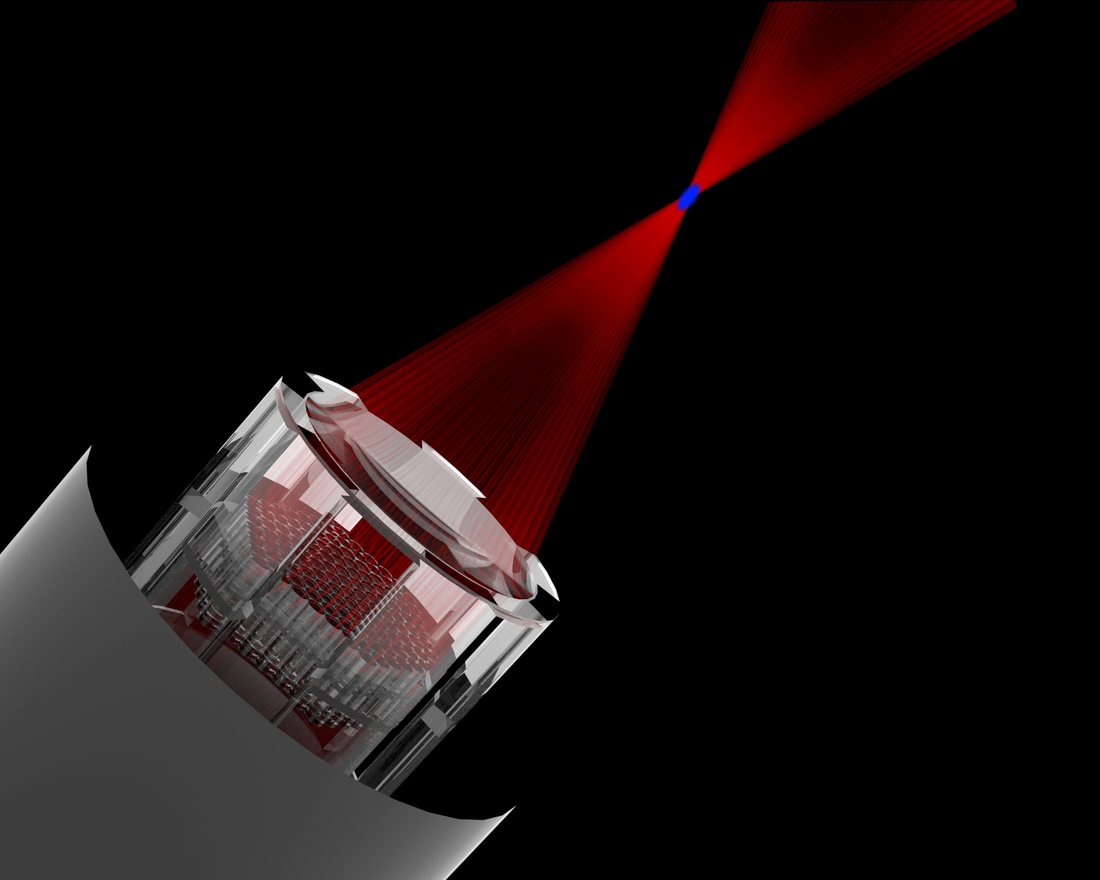 Cover for Miniature 120-beam coherent combiner with 3D printed optics for multicore fiber based endoscopy