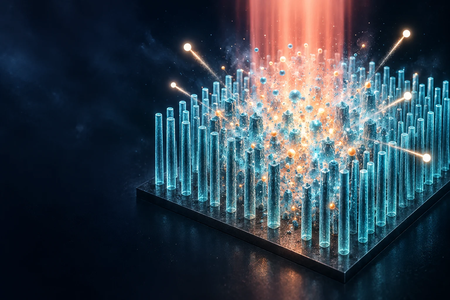 Cover for Micro-scale fusion in dense relativistic nanowire array plasmas