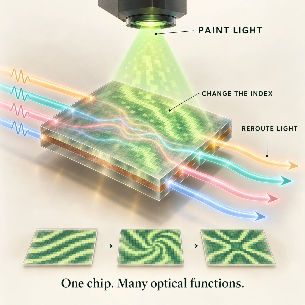 Cover for Lithography-free in situ photonic inverse design